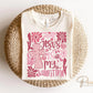 Valentine DTF Transfers, Ready to Press, T-shirt Transfers, Heat Transfer, Direct to Film, Holiday, Boho, Christian, Jesus is my Valentine