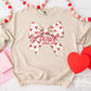 Valentine DTF Transfers, Ready to Press, T-shirt Transfers, Heat Transfer, Direct to Film, Christian, Jesus, Loved, John 3:16 Coquette Bow