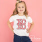 Valentine's Day DTF Transfer, Ready to Press, T-shirt Transfer, Heat Transfer, Direct to Film, Holiday, Love, Cute, Kids, Doodle XOXO
