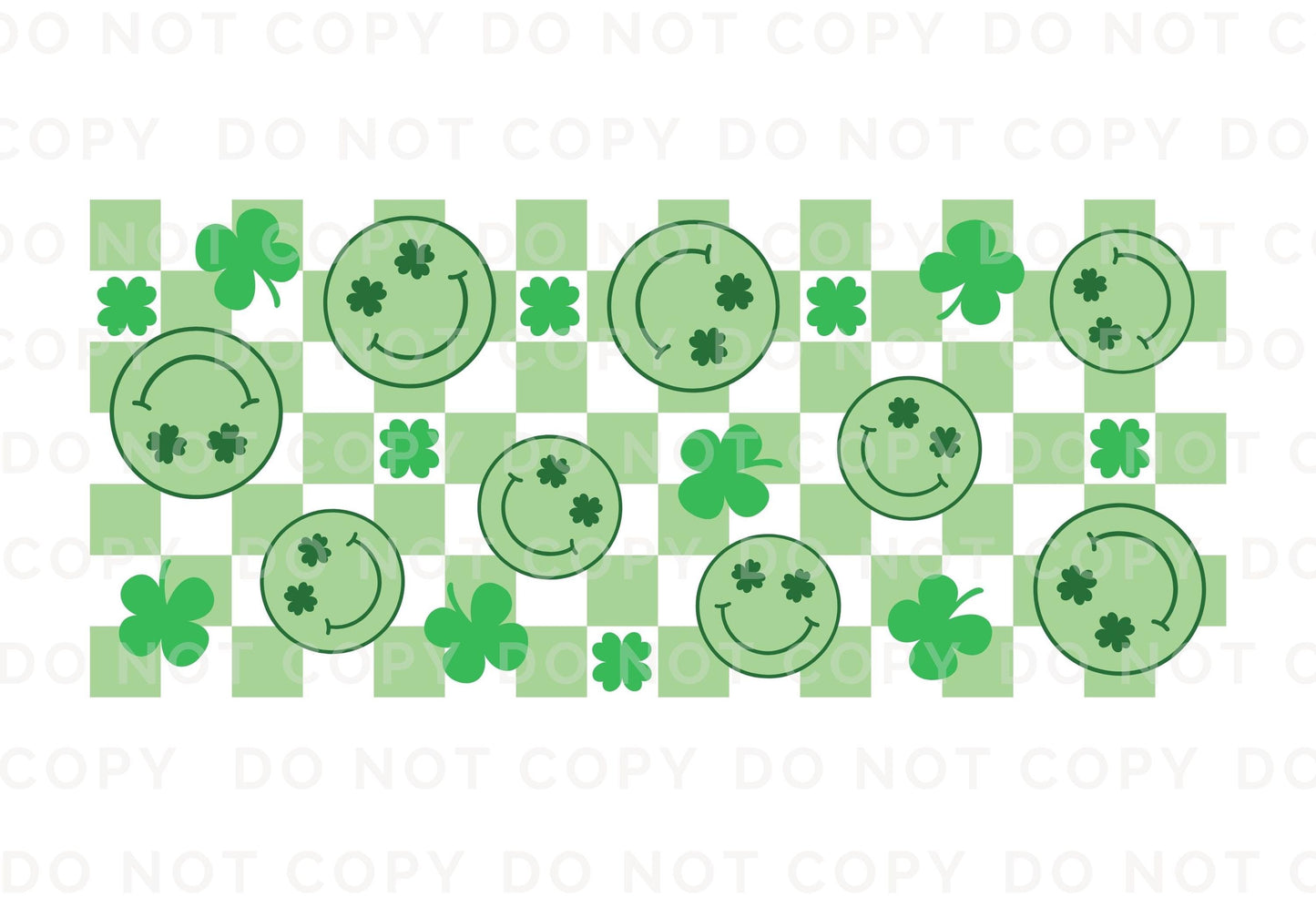 Saint Patrick's Day UV DTF Libbey 16oz Cup Wrap Sticker, Ready to Apply, No Heat, Permanent Adhesive, Waterproof, Glass Can, St Patties