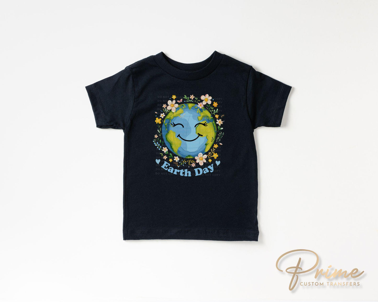 Earth Day DTF Transfers, Ready to Press, T-shirt Transfers, Heat Transfer, Direct to Film, Retro, Mother Nature, Flower, Save The Earth