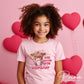 Valentine's Day DTF Transfers, Ready to Press, T-shirt Transfers, Heat Transfer, Direct to Film, Holiday, Kids, Hearts, Cute Highland Cow