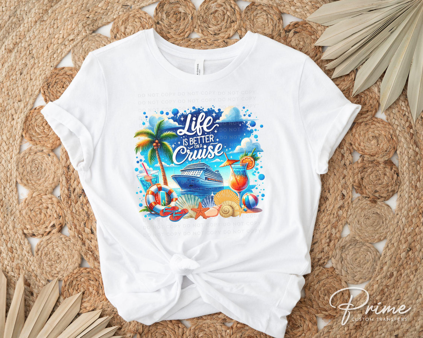 Family Cruise DTF Transfer, Ready to Press, T-shirt Transfer, Heat Transfer, Direct to Film, Trip, Vacation, Matching, Fun Memories, 2025