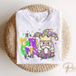 Mardi Gras DTF Transfer, Ready to Press, T-shirt Transfer, Heat Transfer, Direct to Film, Louisiana New Orleans, Fleur De Lis, Nutcracker