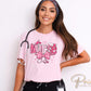 Valentine's Day DTF Transfer, Ready to Press, T-shirt Transfer, Heat Transfer, Direct to Film, Hearts, CNA, Nurse Gift, Coquette Bow Pink