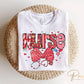 Valentine's Day DTF Transfer, Ready to Press, T-shirt Transfer, Heat Transfer, Direct to Film, Hearts, CNA, Nurse Gift, Coquette Bow, Red