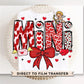 Valentine's Day DTF Transfer, Ready to Press, T-shirt Transfer, Heat Transfer, Direct to Film, Coquette Bow, Mommy and Me, Matching, Mini