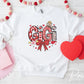 Valentine's Day DTF Transfer, Ready to Press, T-shirt Transfer, Heat Transfer, Direct to Film, Love, Grandparent, Grandma, Coquette Bow Gigi