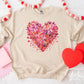 Valentine DTF Transfers, Ready to Press, T-shirt Transfers, Heat Transfer, Direct to Film, Holiday, Love, Trendy, Coquette Brushstroke Heart