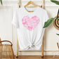 Valentine's Day DTF Transfers, Ready to Press, T-shirt Transfers, Heat Transfer, Direct to Film, Holiday, Trendy, Girly, Coquette Bow Heart