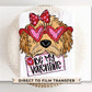 Valentine's Day DTF Transfers, Ready to Press, T-shirt Transfers, Heat Transfer, Direct to Film, Trendy, Be My Valentine Goldendoodle Girl