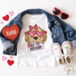 Valentine's Day DTF Transfers, Ready to Press, T-shirt Transfers, Heat Transfer, Direct to Film, Trendy, Be My Valentine Goldendoodle Girl