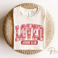 Valentine DTF Transfers, Ready to Press, T-shirt Transfers, Heat Transfer, Direct to Film, Christian, Jesus, Loved, John 3:16 Coquette Bow