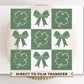 St. Patrick's Day DTF Transfers, Ready to Press, T-shirt Transfers, Heat Transfer, Direct to Film, Bows, Lucky, St Patty, Coquette Shamrocks