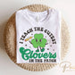 St. Patrick's Day DTF Transfer, Ready to Press, T-shirt Transfer, Heat Transfer, Direct to Film, Lucky, St Patty, Shamrock, Teacher Gift