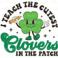 St. Patrick's Day DTF Transfer, Ready to Press, T-shirt Transfer, Heat Transfer, Direct to Film, Lucky, St Patty, Shamrock, Teacher Gift