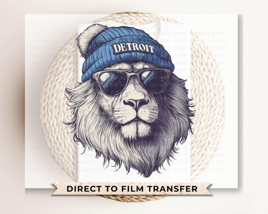 Football DTF Transfers, Ready to Press, T-shirt Transfers, Heat Transfer, Direct to Film, Sports Fan, Game Day, Michigan, Detroit Football