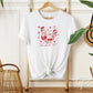 Valentine's Day DTF Transfers, Ready to Press, T-shirt Transfers, Heat Transfer, Direct to Film, Western, Love, Country, Floral Chicken