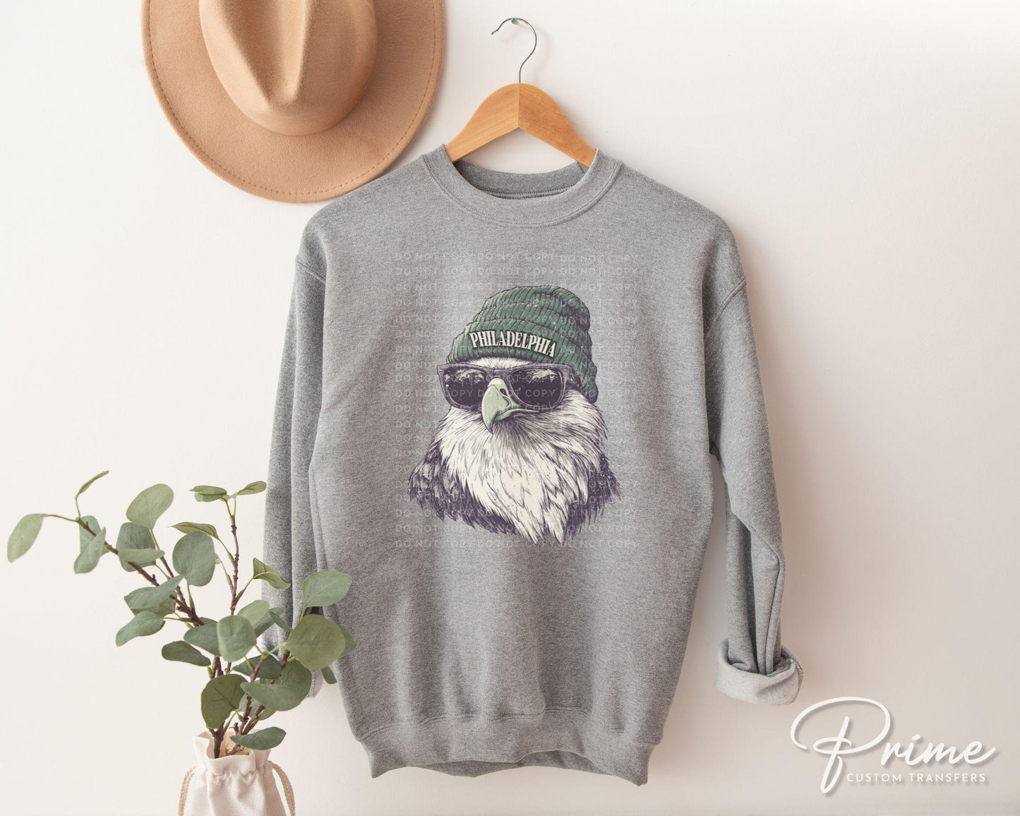 Football DTF Transfer, Ready to Press, T-shirt Transfer, Heat Transfer, Direct to Film, Sports Fan, Philly, Game Day, Philadelphia Football