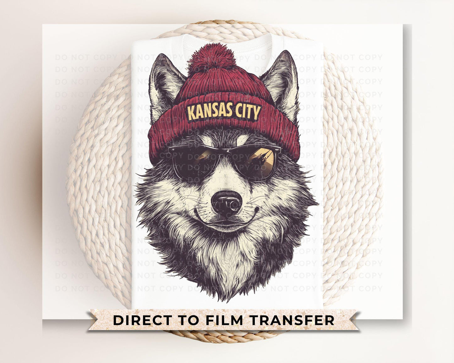 Football DTF Transfers, Ready to Press, T-shirt Transfers, Heat Transfer, Direct to Film, Sports Fan Apparel, Game Day, Kansas City Football