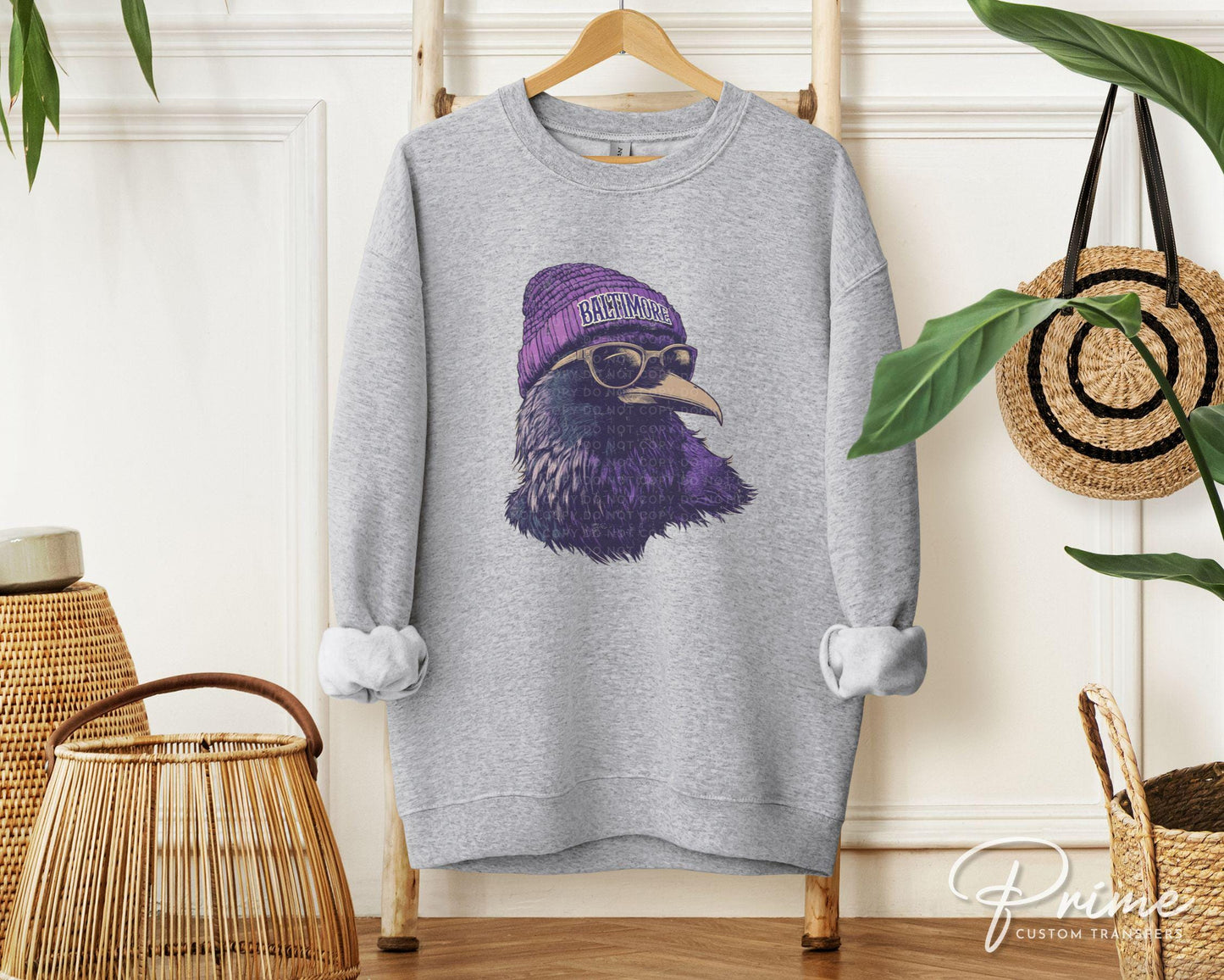 Football DTF Transfer, Ready to Press, T-shirt Transfer, Heat Transfer, Direct to Film, Sports Fan Apparel, Game Day, Baltimore Football