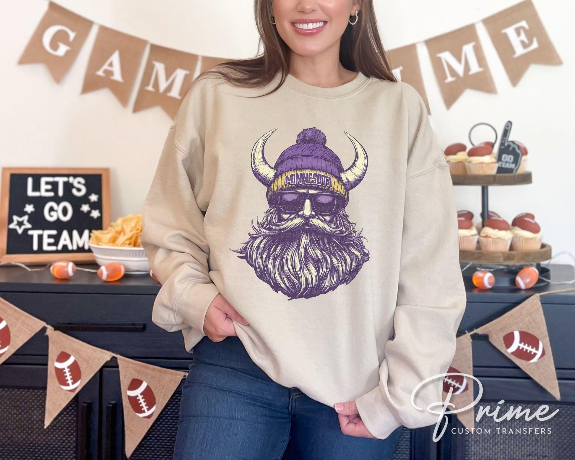 Football DTF Transfer, Ready to Press, T-shirt Transfer, Heat Transfer, Direct to Film, Sports Fan Apparel, Game Day, Minnesota Football