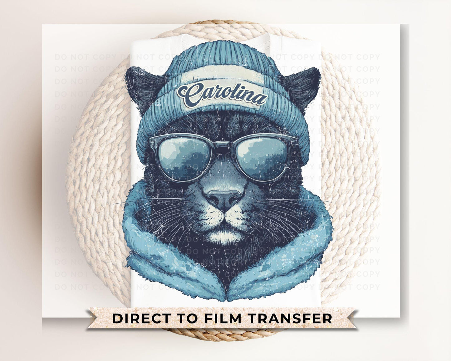 Football DTF Transfers, Ready to Press, T-shirt Transfers, Heat Transfer, Direct to Film, Sports, Sports Fan, Trendy, Carolina Football