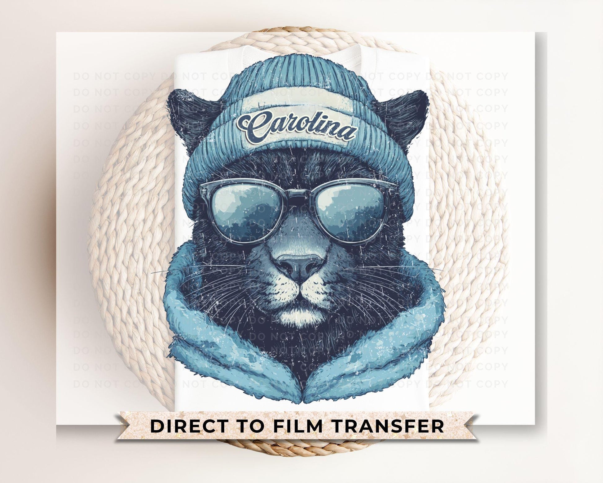 Football DTF Transfers, Ready to Press, T-shirt Transfers, Heat Transfer, Direct to Film, Sports, Sports Fan, Trendy, Carolina Football