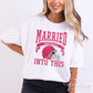 Football DTF Transfer, Ready to Press, T-shirt Transfer, Heat Transfer, Direct to Film, Wife Matching, Kansas City, Married Into This