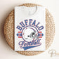 Football DTF Transfers, Ready to Press, T-shirt Transfers, Heat Transfer, Direct to Film, Sports, Full Color, Distressed, Buffalo, New York