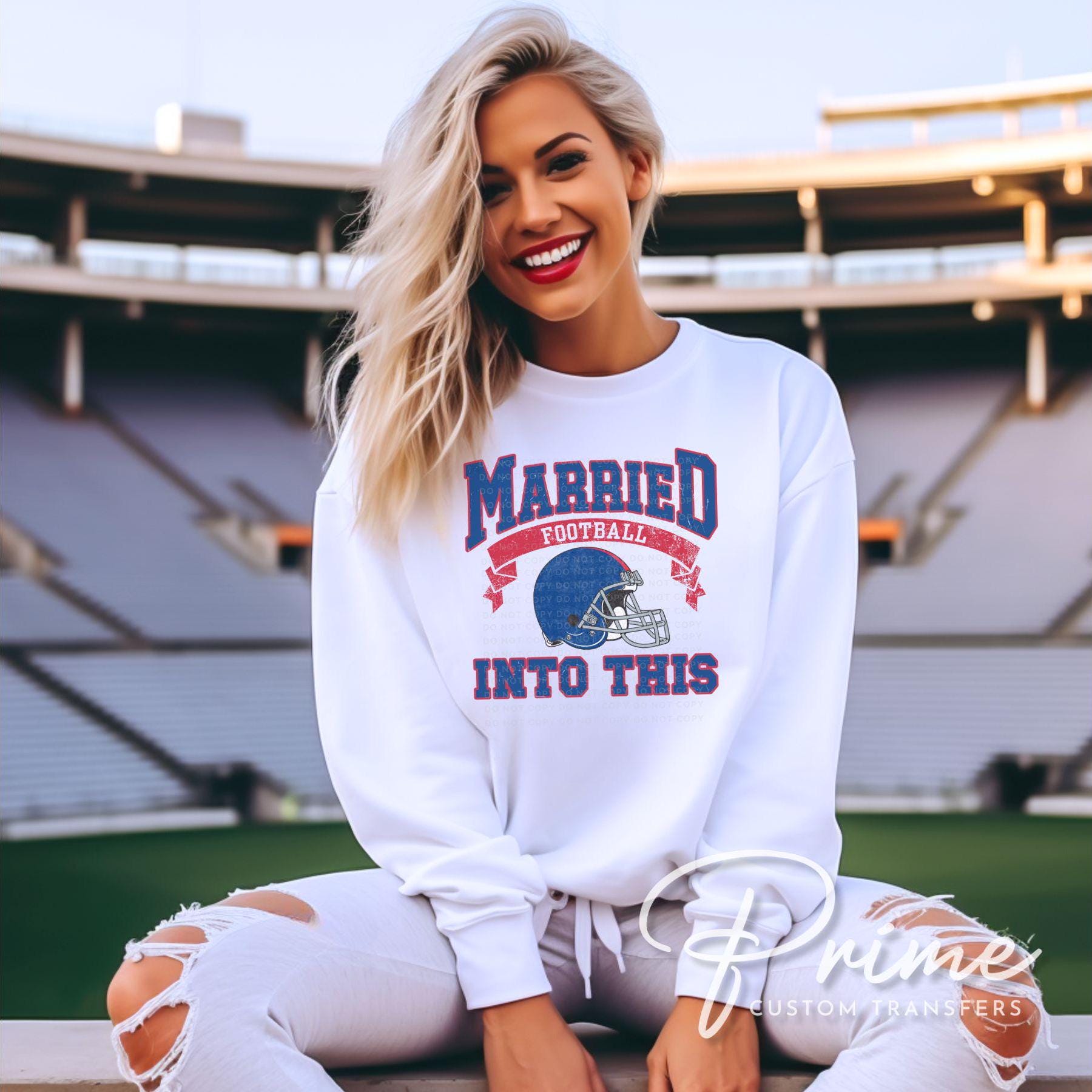 Football DTF Transfers, Ready to Press, T-shirt Transfers, Heat Transfer, Direct to Film, Sports, Full Color, Vintage, New York Football