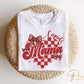 Valentine DTF Transfers, Ready to Press, T-shirt Transfers, Heat Transfer, Direct to Film, Holiday, Love, Matching, Checkered Mommy and Me