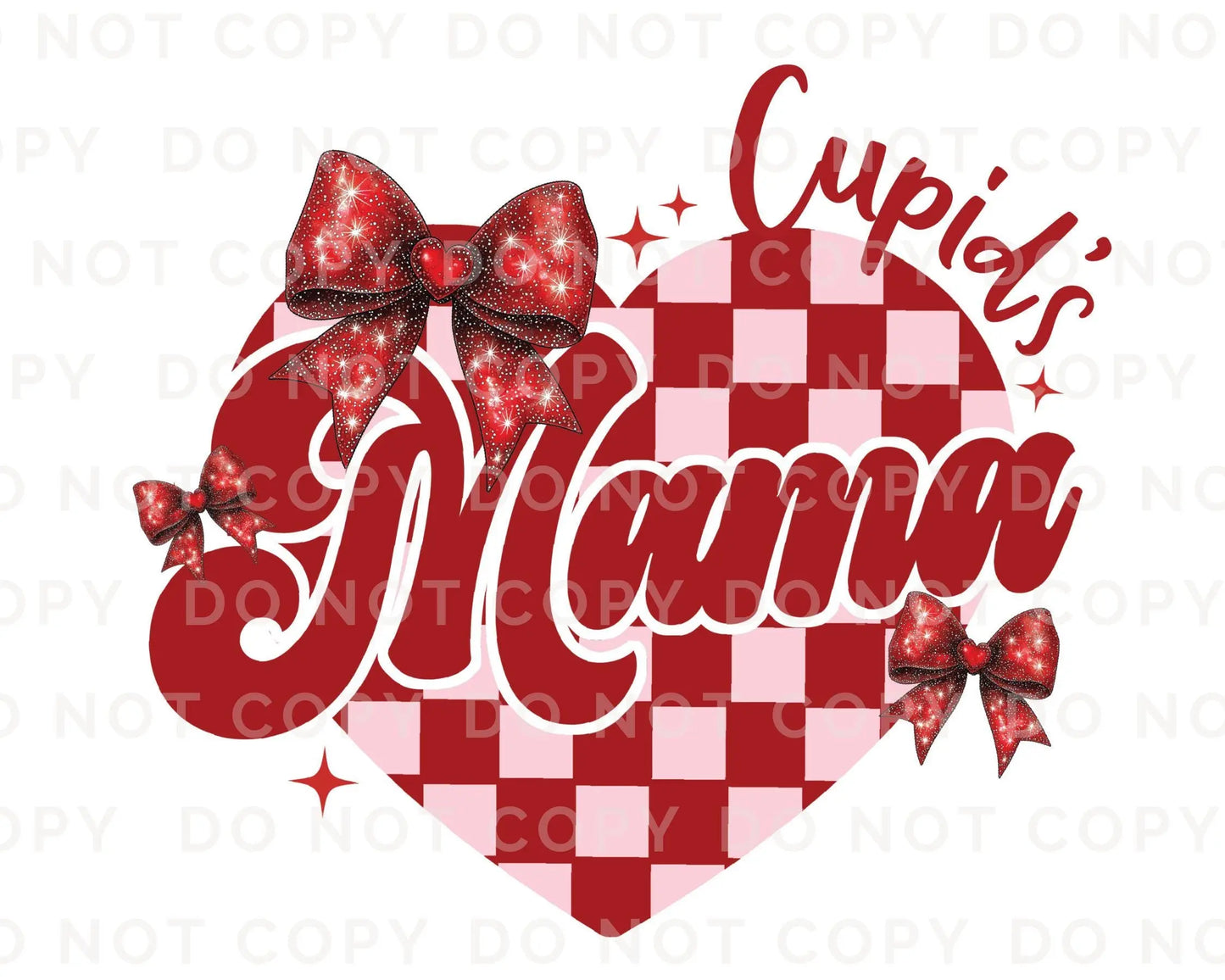 Valentine DTF Transfers, Ready to Press, T-shirt Transfers, Heat Transfer, Direct to Film, Holiday, Love, Matching, Checkered Mommy and Me