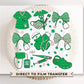 St. Patrick's Day DTF Transfers, Ready to Press, T-shirt Transfers, Heat Transfer, Direct to Film, Saint Patties, Shamrocks, Nurse Coquette