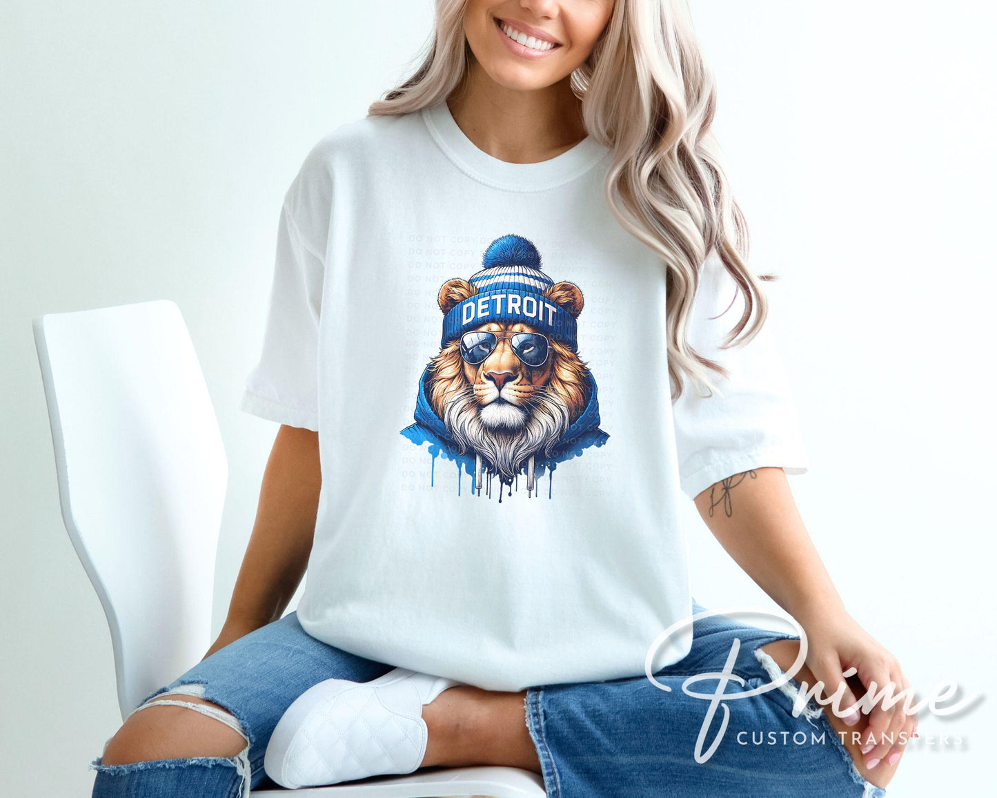 Football DTF Transfers, Ready to Press, T-shirt Transfers, Heat Transfer, Direct to Film, Sports Fan, Game Day, Michigan, Detroit Football