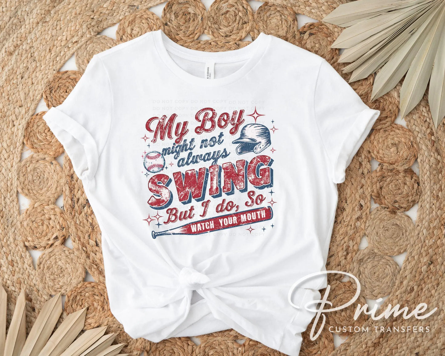 Baseball DTF Transfer, Ready to Press, T-shirt Transfers, Heat Transfer, Direct to Film, Softball, Game Day, T-Ball, Sports Mom Apparel dtf