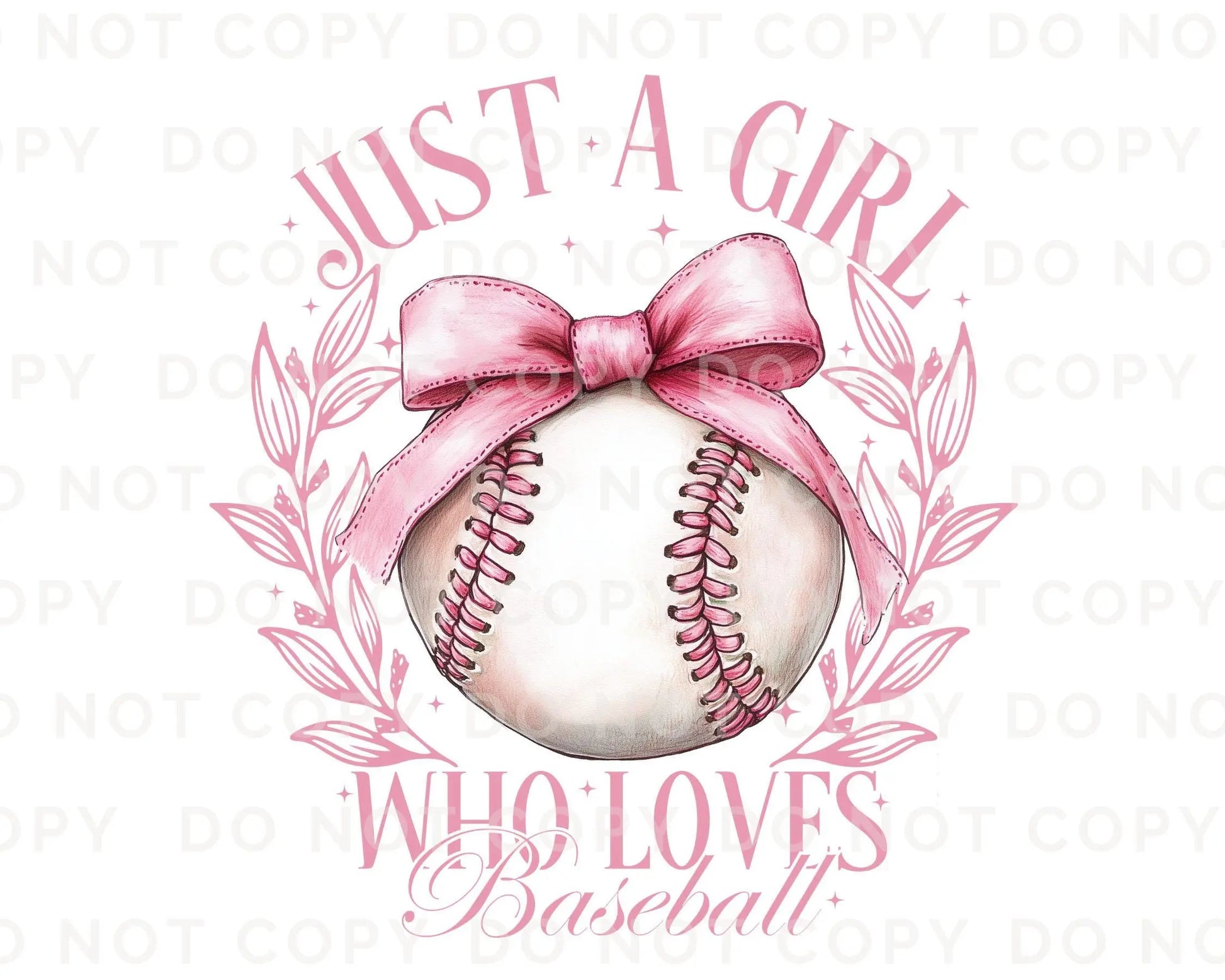 Baseball DTF Transfers, Ready to Press, T-shirt Transfers, Heat Transfer, Direct to Film, Sports Mom Apparel, Girlie, Baseball Coquette Bow