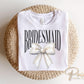 Coquette Bridesmaid DTF Transfer | Ready to Press, Bridal Party Tshirt Design