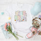 Easter DTF Transfers, Ready to Press, T-shirt Transfers, Heat Transfer, Direct to Film, Christian, Doodle, Bible, He is Risen Faux Glitter