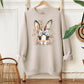 Easter DTF Transfer, Ready to Press, T-shirt Transfer, Heat Transfer, Direct to Film, Spring, Religious, Coquette Polka Dot Bow Easter Bunny