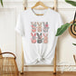 Easter DTF Transfer, Ready to Press, T-shirt Transfer, Heat Transfer, Direct to Film, Floral, Spring, Rabbit, Bow, Coquette Floral Bunnies
