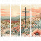Easter DTF Transfer, Ready to Press, T-shirt Transfer, Heat Transfer, Direct to Film, Bible, Christian, Religious, Jesus, Watercolor Cross