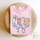 Easter DTF Transfer, Ready to Press, T-shirt Transfer, Heat Transfer, Direct to Film, Holiday, Pink, CNA, Gift, Easter Coquette NICU Nurse