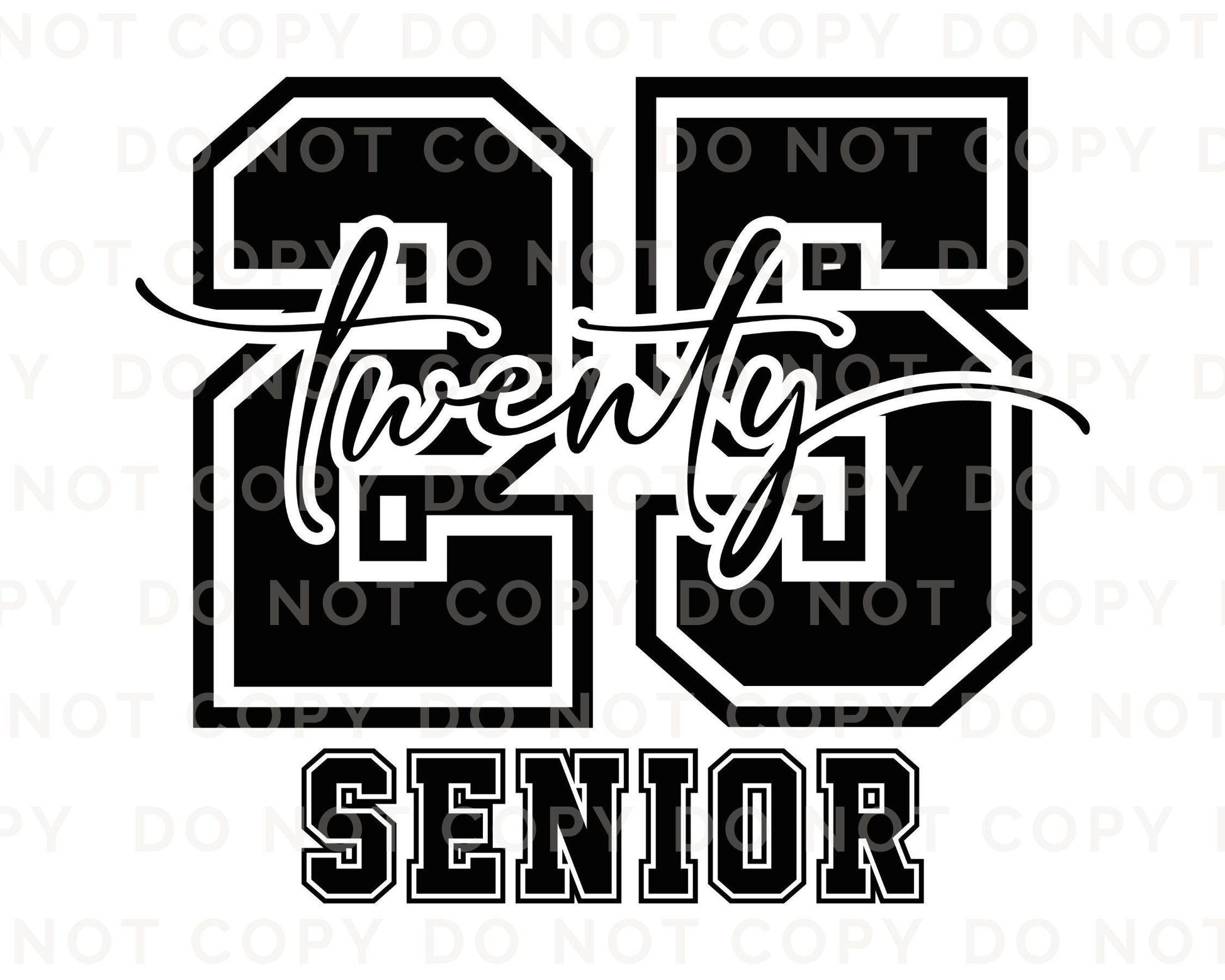 School DTF Transfer, Ready to Press, T-shirt Transfer, Direct to Film, College, Student, Celebrate, High School Graduation Senior Class 2025