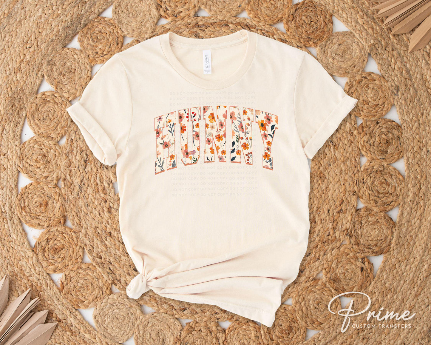 Mother's Day DTF Transfer, Ready to Press, T-shirt Transfer, Heat Transfer, Direct to Film, Grandparent, Flowers, Boho, Gift, Floral Hunny