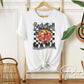 Basketball DTF Transfers, Ready to Press, T-shirt Transfers, Heat Transfer, Direct to Film, Sports Mama, Game Day, Checkered Coquette Bow
