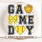 Softball DTF Transfers, Ready to Press, T-shirt Transfers, Heat Transfer, Direct to Film, Sports Mom Apparel, Coquette Bow, Game Day, Trendy