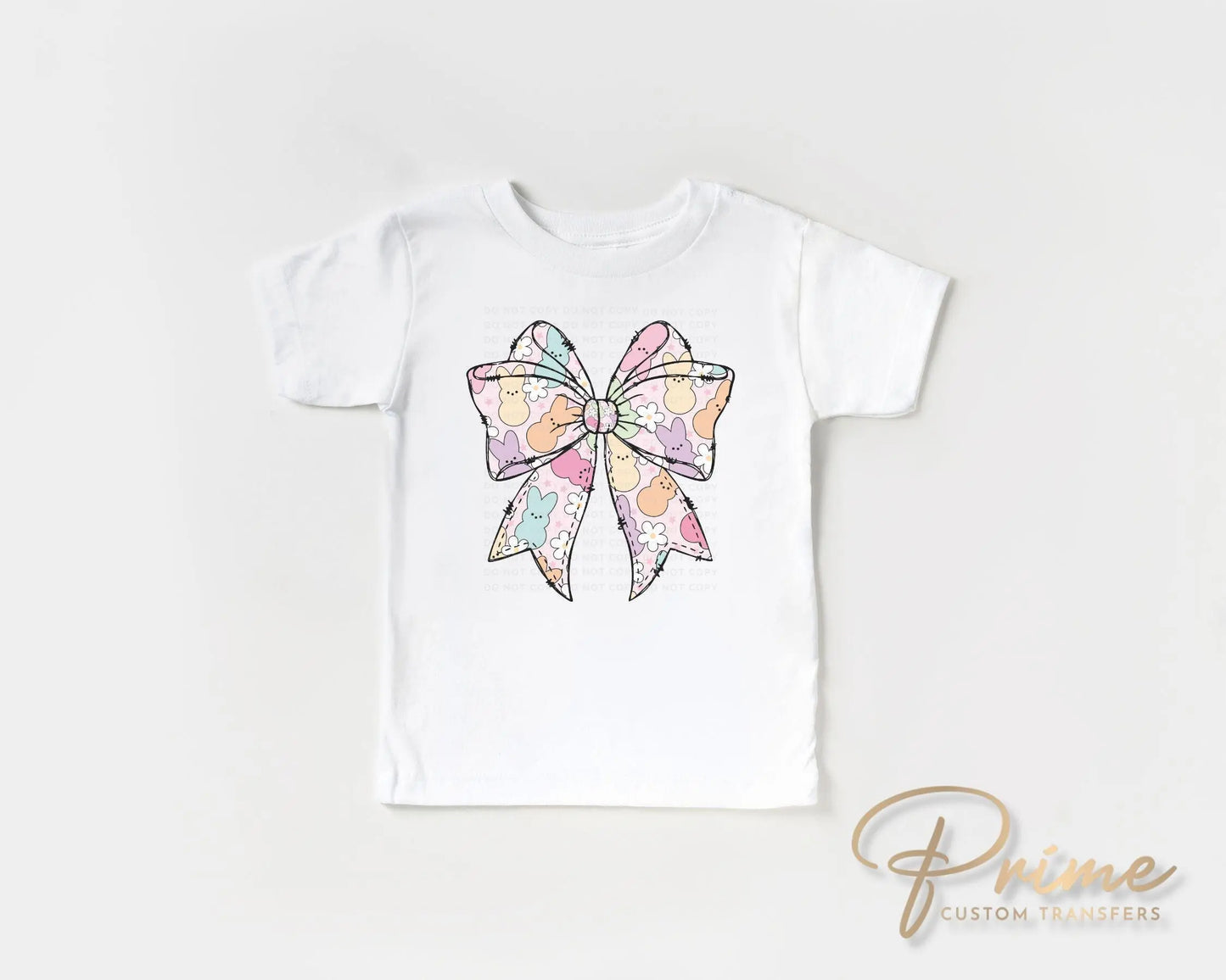 Easter DTF Transfer, Ready to Press, T-shirt Transfer, Heat Transfer, Direct to Film, Spring, Religious, Bunny, Candy, Coquette Easter Bow