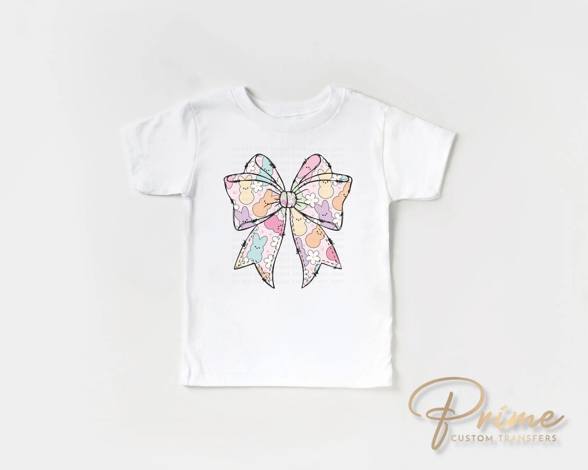 Easter DTF Transfer, Ready to Press, T-shirt Transfer, Heat Transfer, Direct to Film, Spring, Religious, Bunny, Candy, Coquette Easter Bow