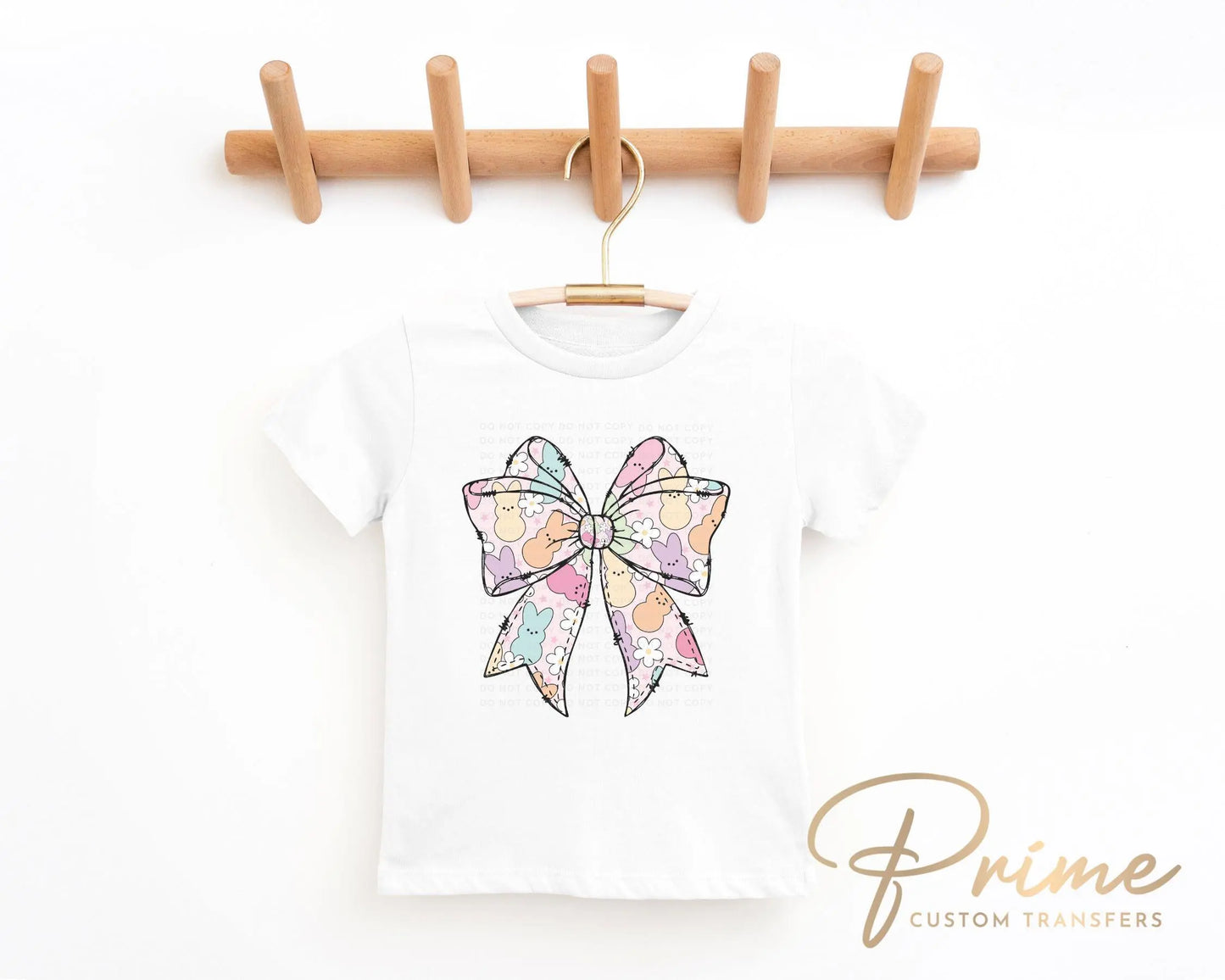 Easter DTF Transfer, Ready to Press, T-shirt Transfer, Heat Transfer, Direct to Film, Spring, Religious, Bunny, Candy, Coquette Easter Bow